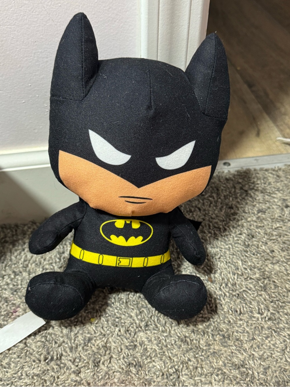 DC Comics Batman Plush in Black, Yellow and Tan